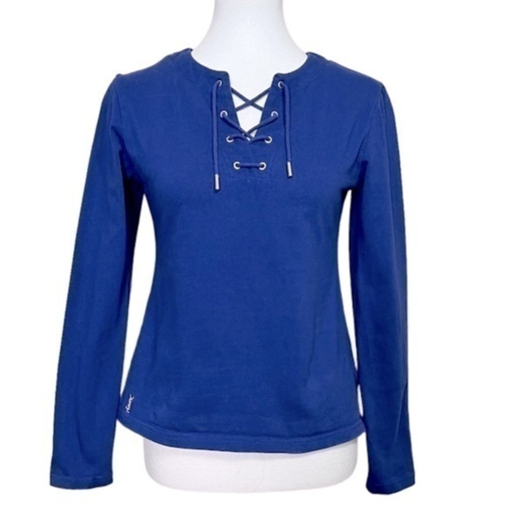 Royal Blue Marini ReLace Long Sleeves Cotton T-Shirt